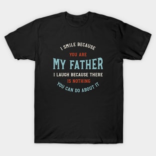 Funny Dad Design for Father T-Shirt